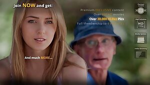Tourists grandpas fucks American doll give a public mansion